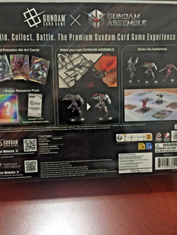 Premium Card Collection GUNDAM ASSEMBLE Set PC02A GQuuuuuuX Sealed - Image 2