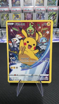 Pikachu SWSH020 SWSH: Sword & Shield Promo Cards Holo - Image 1