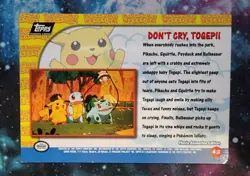 Pokemon Topps Trading Cards | Movie Cards | Black Label | Choose Your Card! - Image 3