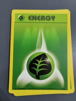Vintage Pokemon base set starter energy cards set of 6 ( fire grass water x2) - Image 2