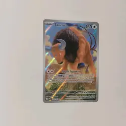 Tauros 096/086 Chaos Rising Full Art Illustration Rare Pokemon TCG Card NM Mint - Image 1