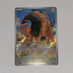Tauros 096/086 Chaos Rising Full Art Illustration Rare Pokemon TCG Card NM Mint - Image 2