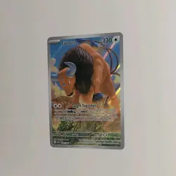 Tauros 096/086 Chaos Rising Full Art Illustration Rare Pokemon TCG Card NM Mint - Image 5