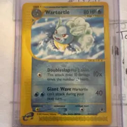 Pokemon TCG Expedition Base Set Wartortle Non-Holo Card 92/165 - Image 1