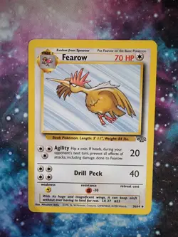 Pokemon JUNGLE 36/64 Fearow UNCOMMON trading card vintage WOTC - Image 2