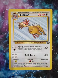 Pokemon JUNGLE 36/64 Fearow UNCOMMON trading card vintage WOTC - Image 4