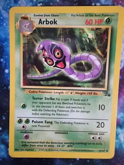 Pokemon FOSSIL Cards UNCOMMON | Vintage WOTC | Choose Your Own Card! | NM - Image 2