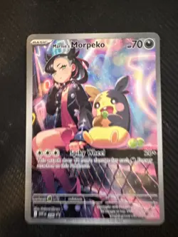 Marnie’s Morpeko 206 Sv: Scarlet & Violet Promo Cards Holo - Image 1