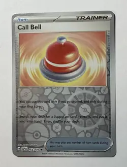 Call Bell 165/191 Surging Sparks Reverse Holo Pokemon Card SSP - Image 1
