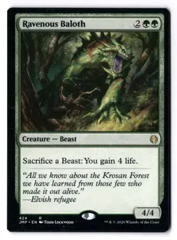 Ravenous Baloth NM* Jumpstart ENGLISH 424 mtg -UnltdCards - Image 1