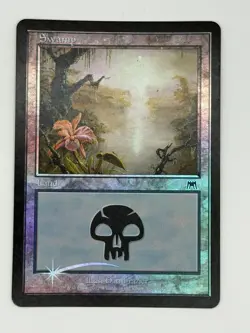 NM - Swamp (342) - Onslaught - Foil - Magic The Gathering English MTG - Image 1