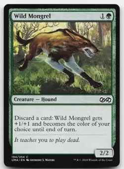 Wild Mongrel #194 (NM) Ultimate Masters UMA Magic MTG - Image 1