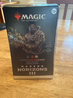 Magic The Gathering Modern Horizons III Creative Energy Commander Deck - Image 1