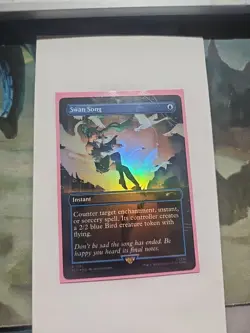 1x Swan Song Borderless Foil Kelogloops NM Secret Lair - Magic MTG x1 - Image 1