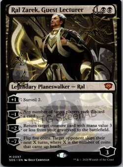 MTG SkeenAB Ral Zarek Guest Lecturer from SOS. NM. - Image 1
