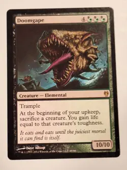 Doomgape - Duel Decks: Izzet vs Golgari Magic the Gathering MTG Nice! - Image 1