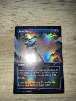 Swan Song (1591) (Rainbow Foil) - Secret Lair Drop Series (SLD) Hatsune Miku - Image 1