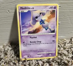Pokemon Supreme Victors Common Card - Meditite 113/147 - Image 1