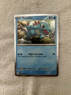English Pokemon Ascended Heroes: Totodile #41 Cosmo Holo - Image 1