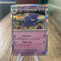 Gengar 094/165 SV: MEW EN-151 Holo Rare Pokemon Card - Image 1