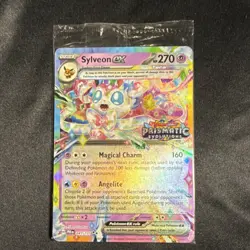 Sealed Pokemon Sylveon ex Prismatic Evolutions Stamp Promo Holo 041/131 270 HP - Image 1