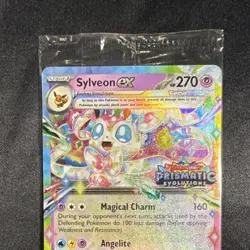 Sealed Pokemon Sylveon ex Prismatic Evolutions Stamp Promo Holo 041/131 270 HP - Image 3