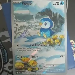 Pokemon Piplup PFLN Holo 098/094 70 HP English Pokemon TCG Card - Image 2