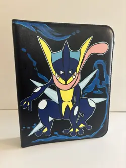 Greninja Pokemon TCG Card Zip-Binder 200-400 Card Capacity - Image 2