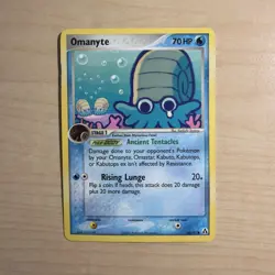 Omanyte 60/92 Non-Holo Legend Maker 2006 Pokemon TCG Card Tears Rare Crying LP - Image 1