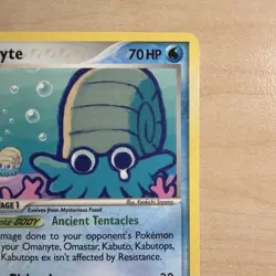 Omanyte 60/92 Non-Holo Legend Maker 2006 Pokemon TCG Card Tears Rare Crying LP - Image 3