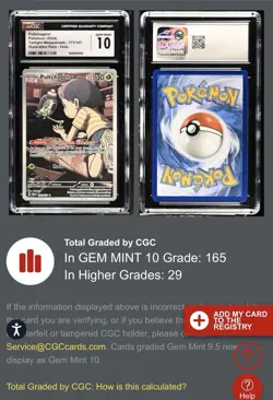 Pokemon Eng Twilight Masquerade Illustration Rare Holo Poltchageist 171 CGC 10 - Image 3