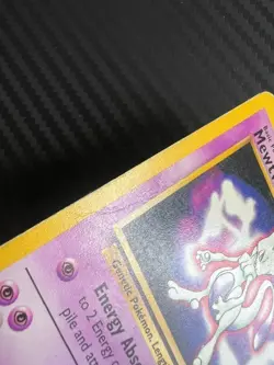 Pokemon TCG Mewtwo Movie Promo 3 The First Movie Black Star Promo DMG - Image 3
