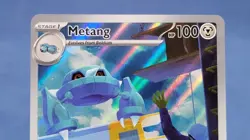 Metang 094/086 Illustration Rare Pokemon ME04 Chaos Rising NM - Image 2
