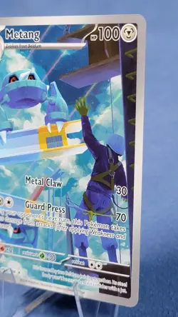 Metang 094/086 Illustration Rare Pokemon ME04 Chaos Rising NM - Image 4