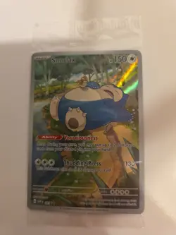 Pokemon Snorlax 151 Promo Sealed - Image 1