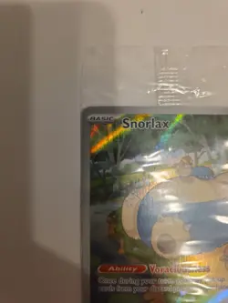 Pokemon Snorlax 151 Promo Sealed - Image 3
