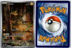 Blitzle 195/182 Illustration Rare Paradox Rift Pokemon NM - Image 3