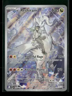 N's Reshiram 167/159 Journey Together NM/M Pokemon - Image 1