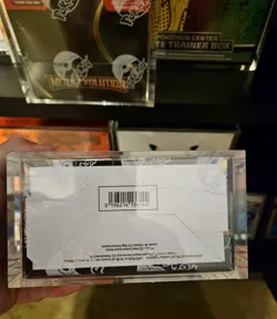 Pokemon TCG Mega Evolution Base Set Enhanced Booster Box Sealed W/ Acrylic Case - Image 5