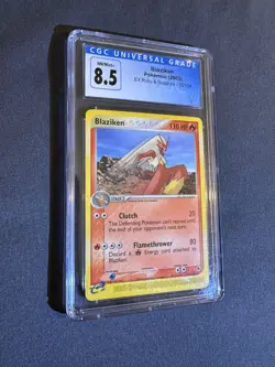 Pokemon Blaziken 15/109 EX Ruby & Sapphire 2003 CGC 8.5 Near Mint+ - Image 2