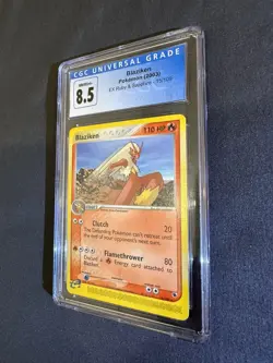 Pokemon Blaziken 15/109 EX Ruby & Sapphire 2003 CGC 8.5 Near Mint+ - Image 3