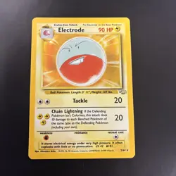 Electrode Holo Rare Pokemon TCG Jungle 2/64 Moderately Played- - Image 1