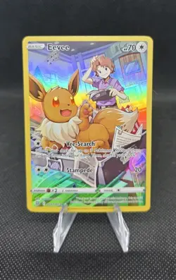 Eevee TG11/TG30 Holo Brilliant Stars Trainer Gallery Pokemon - Image 1