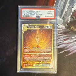 Pokemon PSA 10 2023 Crown Zenith Galarian Gallery Arceus VSTAR Secret GG70 - Image 1