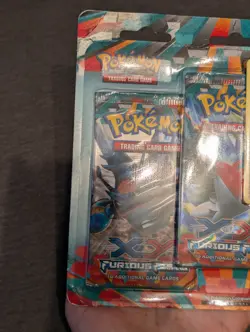 Pokemon XY Furious Fists Triple Blister Pack - 3 Boosters & Slurpuff XY15 Promo - Image 3