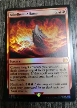 1x Nibelheim Aflame Foil (Final Fantasy) - Image 1