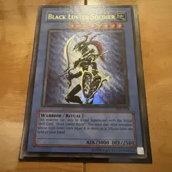 YuGiOh Black Luster Soldier SYE-024 Unlimited Edition Ultra Rare Yugi Konami - Image 3