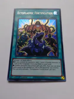 ECTOPLASMIC FORTIFICATION MZMU-EN008 SECRET 1st Ed YUGIOH *NEW & MINT* - Image 1
