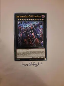 Yu-Gi-Oh! Super Tueur des etoiles TY-Phon-Crise Celeste OP30-FR003 Ultimate rare - Image 1