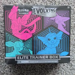 Pokemon TCG Evolving Skies Elite Trainer Box English 65 Cards 2021 - Image 1